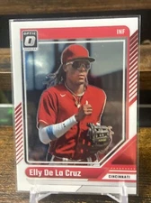 Elly De La Cruz 2024 Donruss Optic Base #18 Cincinnati Reds Panini