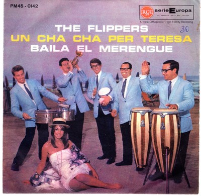 Vinile 7'' - The Flippers (Un cha cha per Teresa) - PM45 0142 - G+