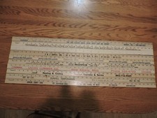 10 Yardstick Wood Wooden Ruler Lot Advertising Sign Color Art Craft Hobby