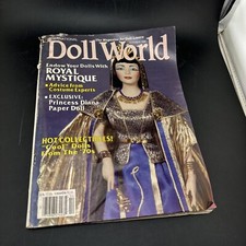 Vintage Oct 1990 Doll World Magazine