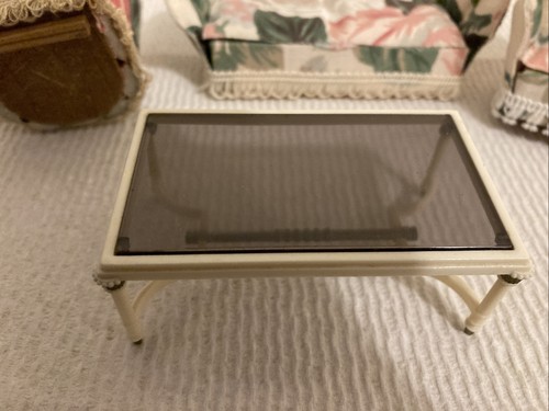 LUNDBY Living Room Set with Tinted Glass Cocktail Table - Picture 6 of 6