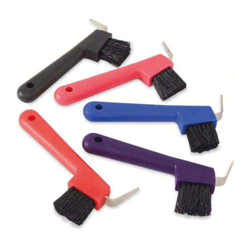 Shires Hoof Pick Brush Weaver Horse Grooming Equestrian Equipment Random Co=y= - Picture 10 of 12