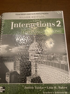 INTERACTIONS LEVEL 2 LISTENING/SPEAKING TEACHER'S EDITION By Ingrid Wisniewska.