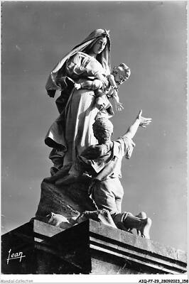 AIQP7-29-0730 - Die Bretagne - Pointe Du Raz - Finistère - Statue - Notre-D