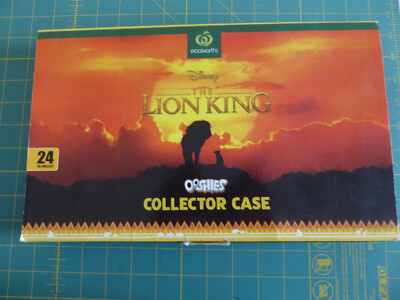Disney The Lion King Ooshies Collector Set with Case All 24