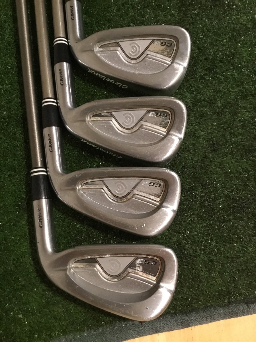 Cleveland CG3 CMM Irons Set 3-PW (No 5 Iron) Regular Black