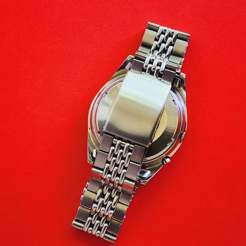Orient Automatic Watch Quickset Date Vintage With Bracelet 8191 912512 Mens - Picture 5 of 12