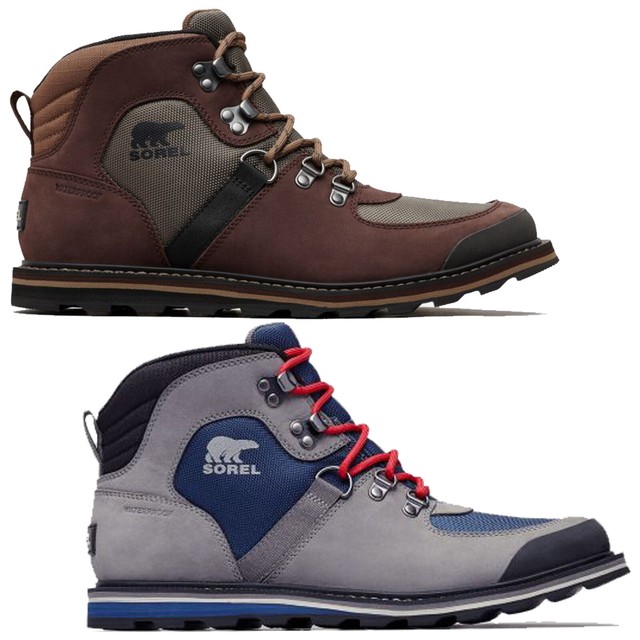 sorel madson waterproof leather wingtip boot