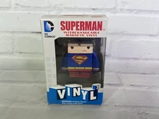 2014 Funko DC Comics Vinyl Superman Interchangeable Magnetic Figure NEW