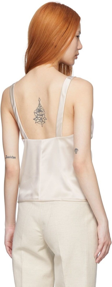 NANUSHKA 売れ筋商品|||ナヌーシュカ Tシャツ トップス レディース Tank tops White Nanushka Klara Tank Top in Off White | eBay