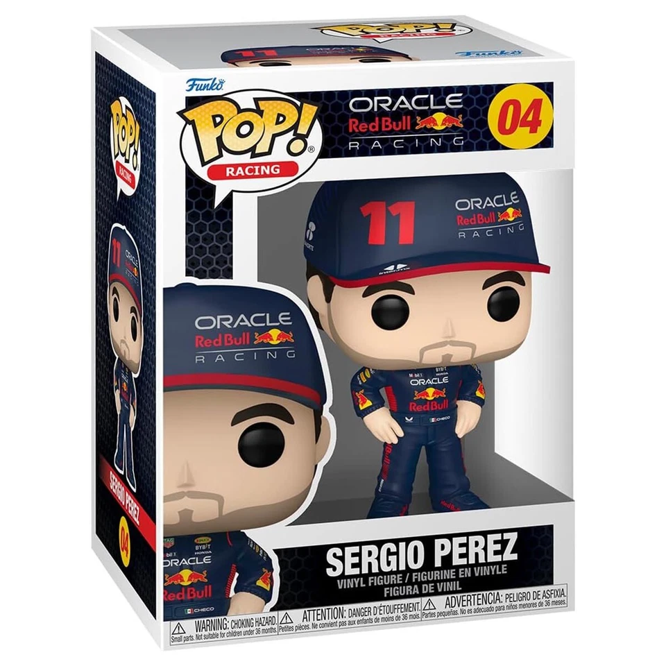 Sergio Perez Funko POP F1 Red Bull Racing Formula 1 Collectible Figure 72269