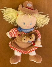 Baby Gund Cowgirl Plush Doll Named Carline 58644