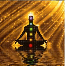 GOLDEN CHAKRAS BLOTTER ART perforated sheet paper psychedelic art page 
