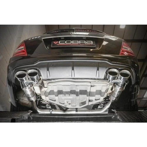 Cobra Mercedes C Class Quad Exit AMG Style Exhaust C200 C220 C250 CDI W204 ME11 - Picture 7 of 10