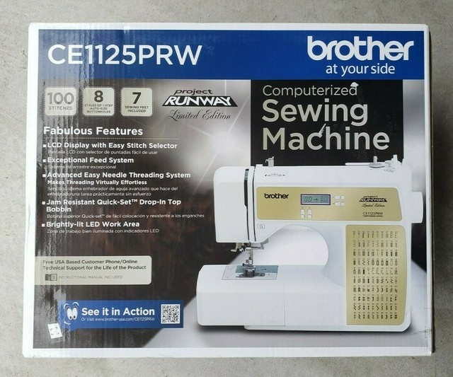 brother ce1125prw computerized project runway sewing machine
