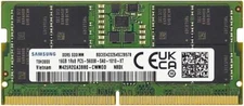 Samsung DDR5 5600MHz PC5-44800 SODIMM 1Rx8 CL46 1.1v M425R2GA3BB0-CWM Notebook