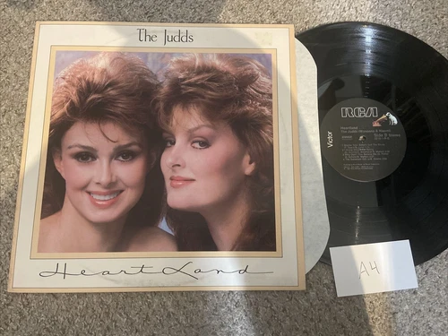 The Judds Heart Land OPENED But NM Record lp original vinyl album