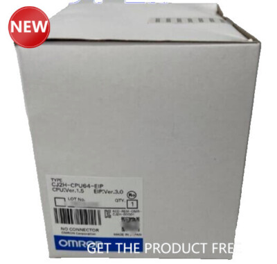 OMRON CJ2H-CPU64-EIP PLC 2 CPU units Module industrial equipment in Box New