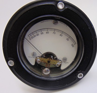 #ad FISCHER AND PORTER PRESSURE GAUGE 425 4733R2 $15.00
