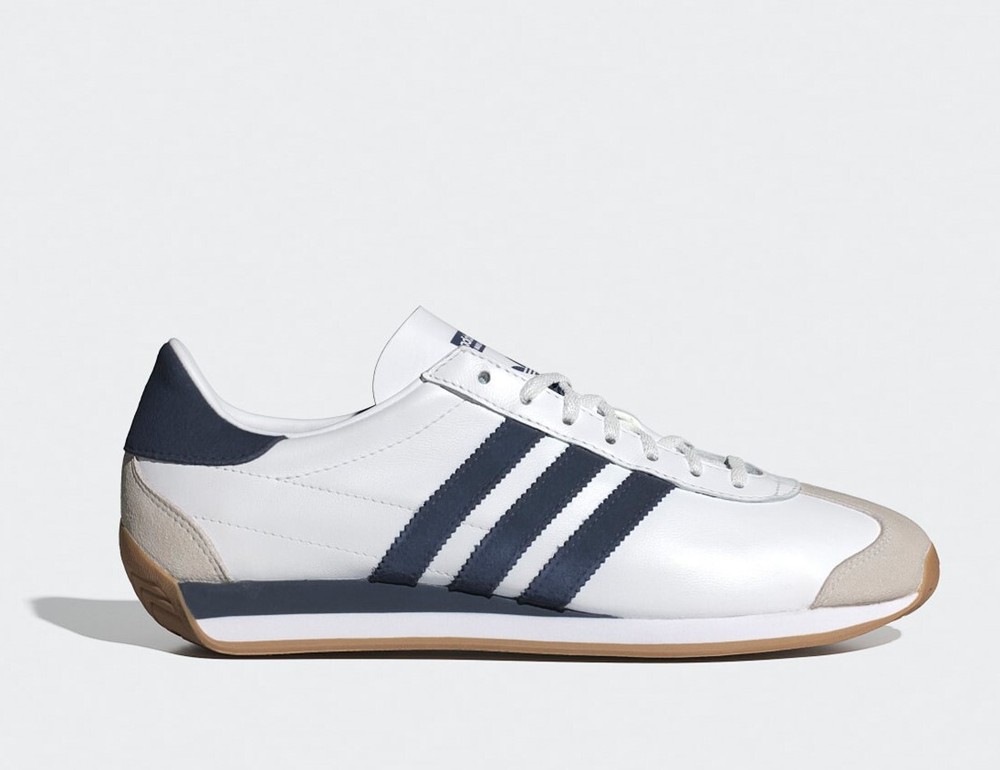adidas Originals COUNTRY OG GUM MEN'S SHOES IF9773 white navy