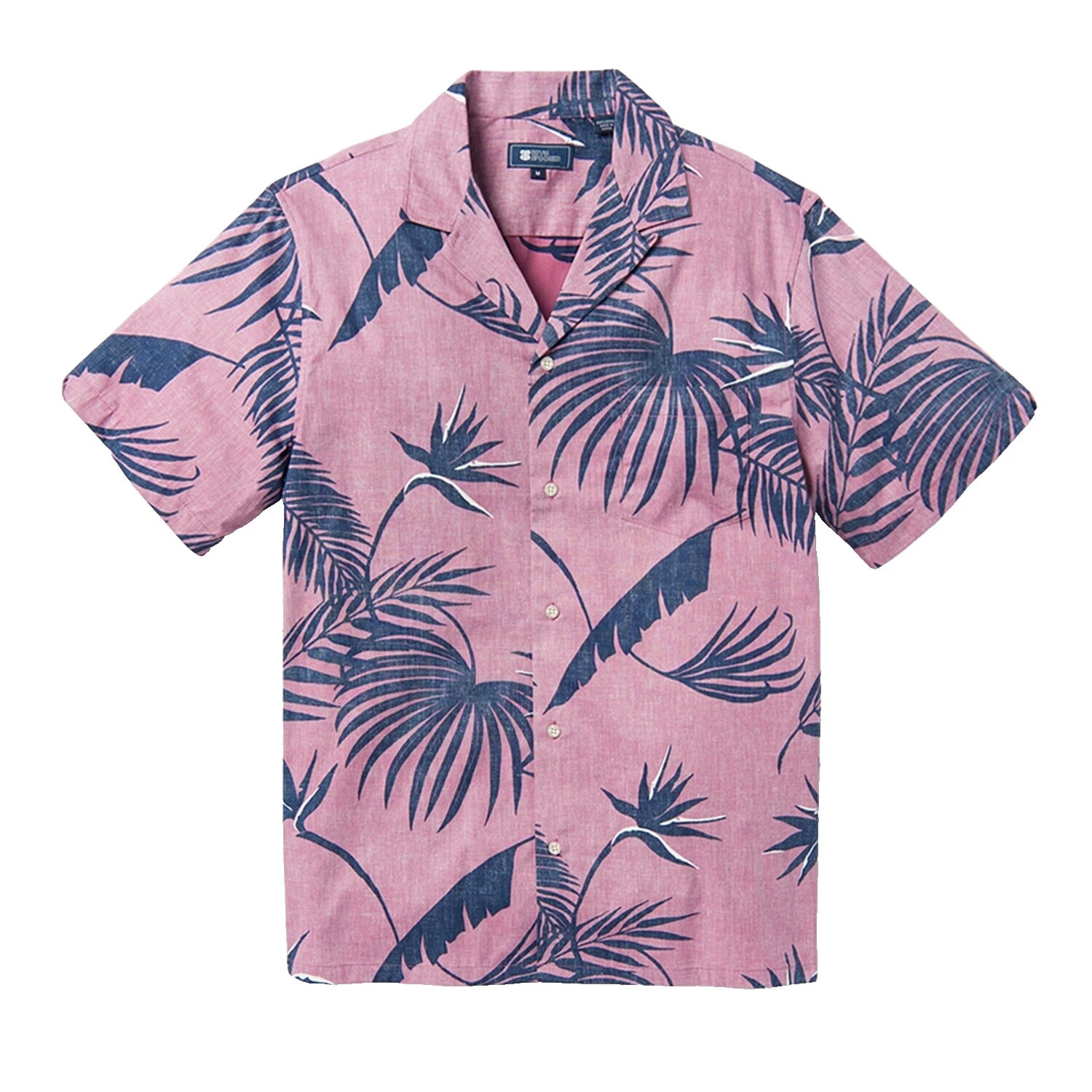 Reyn Spooner 棉夏威夷休闲纽扣衬衫男士