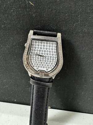 ETIENNE AIGNER Horseshoe Diamond Wristwatch Watch RAVENNA A168