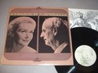 SCHWARZKOPF & FURTWANGLER LP Wolf Songs Salzburg Festival, 1953