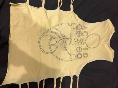 Raf Simons Religious Period Tank Top 2004 S/S Collection Used Very