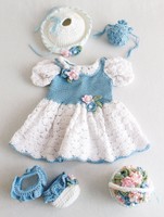 Mary Maxim Anastasia Ready For Spring Doll Clothing Mary Maxim Anastasia Ready For Spring Doll Clothing