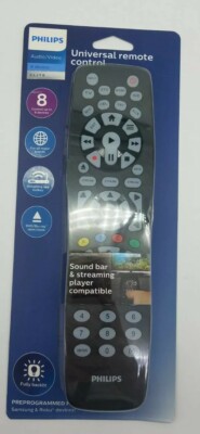 Philips 8-Device Backlit Universal Remote Control 