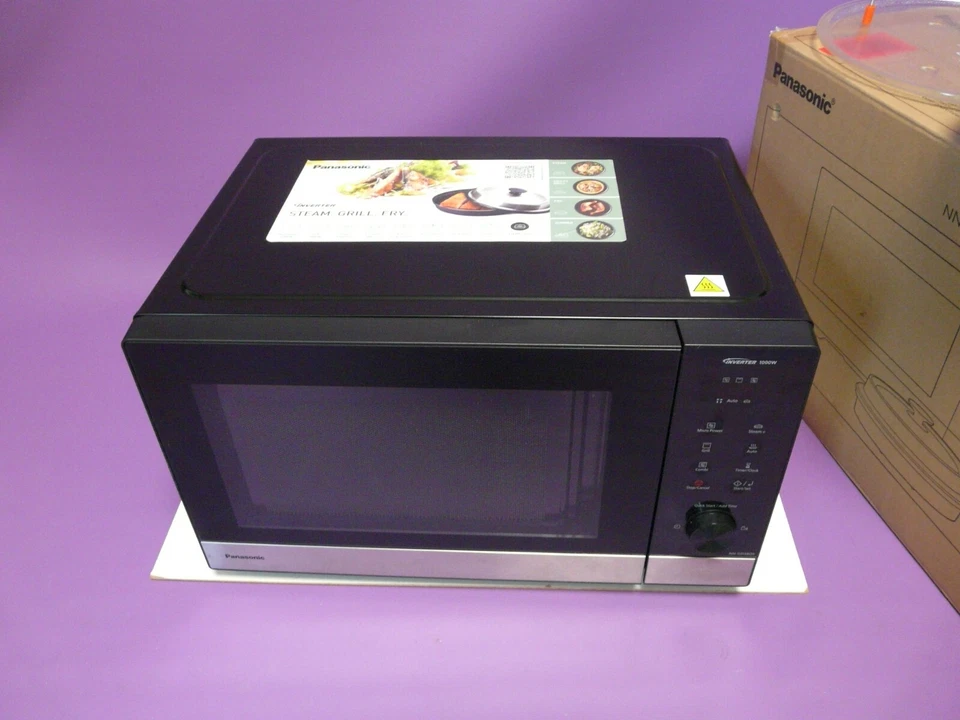 Panasonic NN-GD38QSEPG 29L Grill Inverter Mikrowelle mit Steam+ Pot, 1000 W - Bild 2 von 4