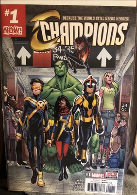 Champions #1 (2016), 1st App Origin& Champions, 1st Print Ms.Marvel