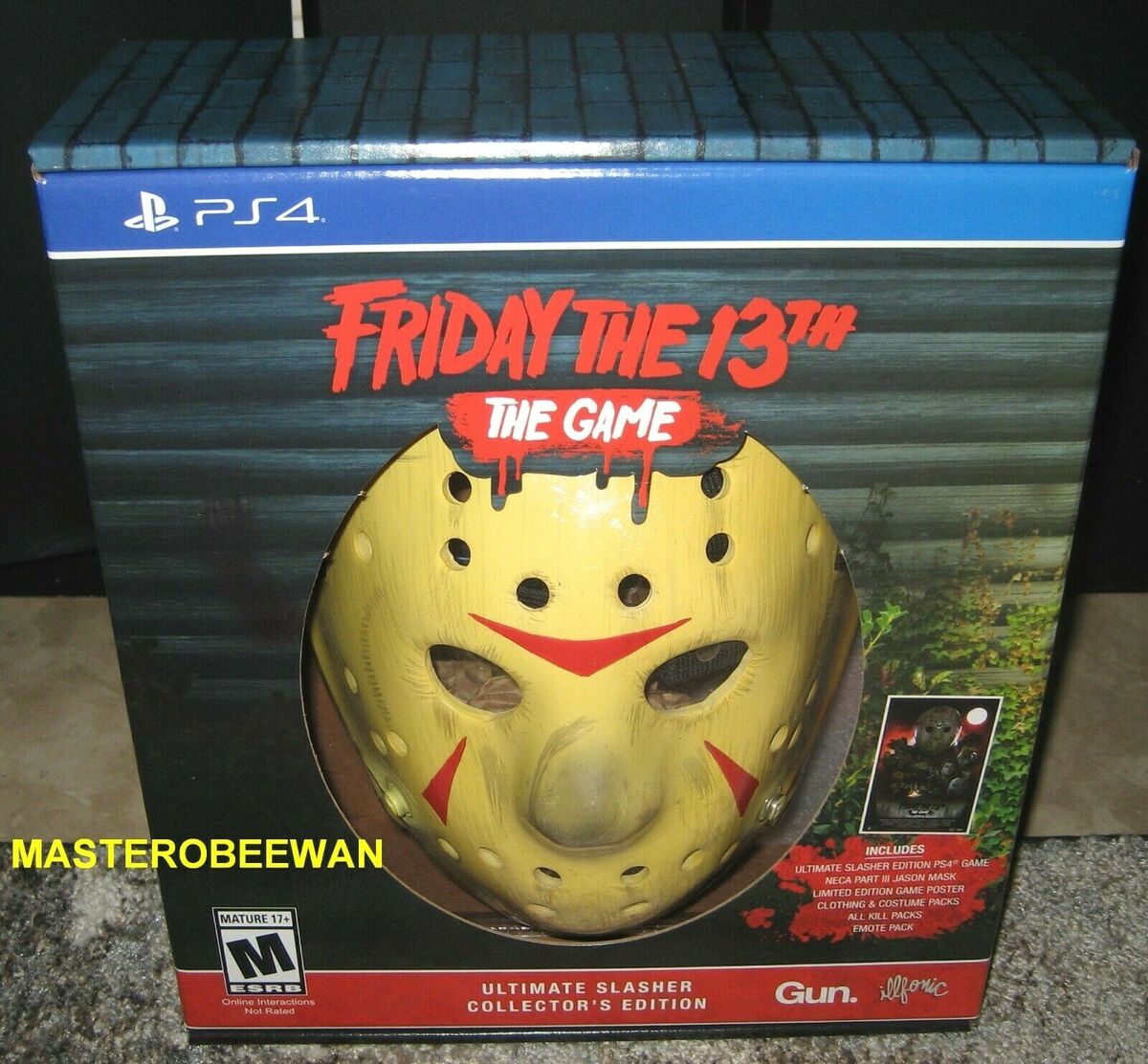 Friday The 13th: The Game PS4 (Brand New Factory Sealed US Version)  PlayStation