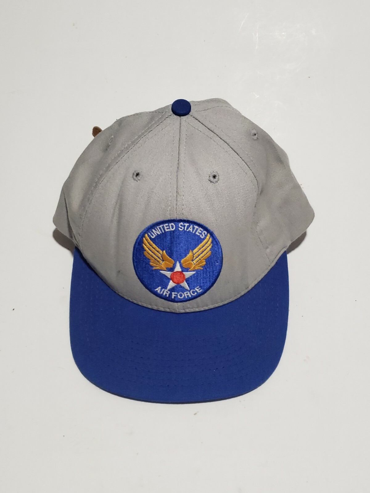 US Airforce Leather Strapback Hat - image 1