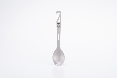 Keith Titanium Ti5311 Spork with Bottle Opener (Custom Pouch Included)