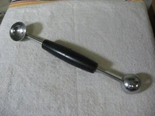 Melon Baller Nice Vintage EKCO Double Sided ~ Made in USA ~ 7.5" Long ~