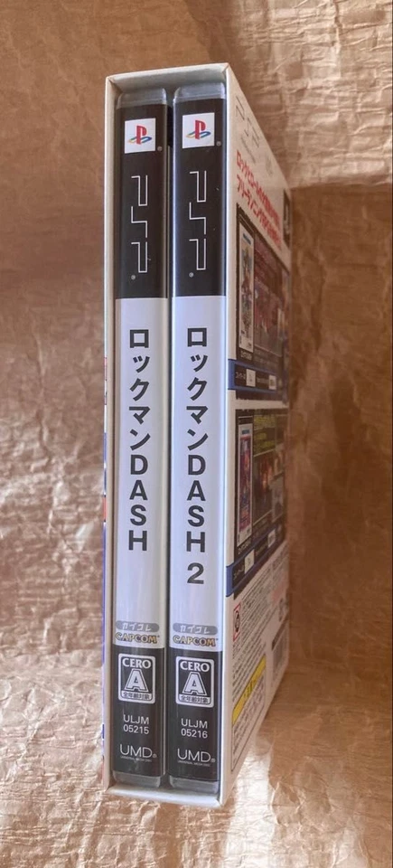 Rockman DASH 1 + 2 Value Pack PSP Mega Man Legends NTSC-J Confirmed Operation 73 - Image 2 of 4