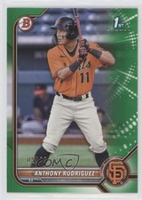 2022 Bowman Prospects Green Border 5/99 Anthony Rodriguez #BP-26 6u5