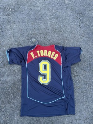 Atletico Madrid 2004/05 Spiderman 2 F. Torres Away Retro Jersey