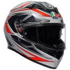 AGV K3 Space White Fluo Red