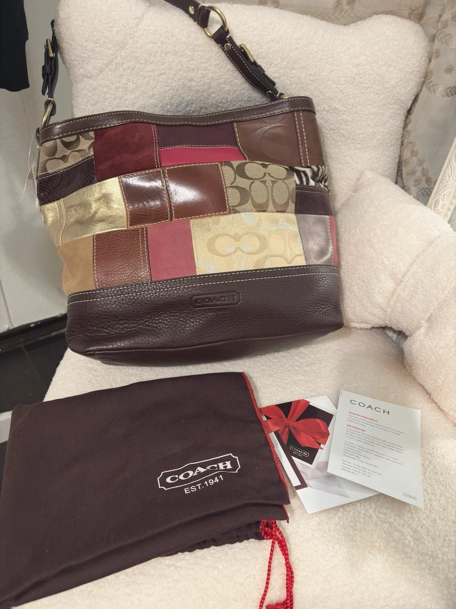 Coach Patchwork Patent Leather Bags & Handbags for Women for sale