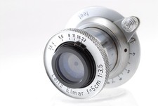  Exc 5  Leica Elmar 5cm 50mm F3.5 Lens LTM L39 L Screw Mount From JAPAN
