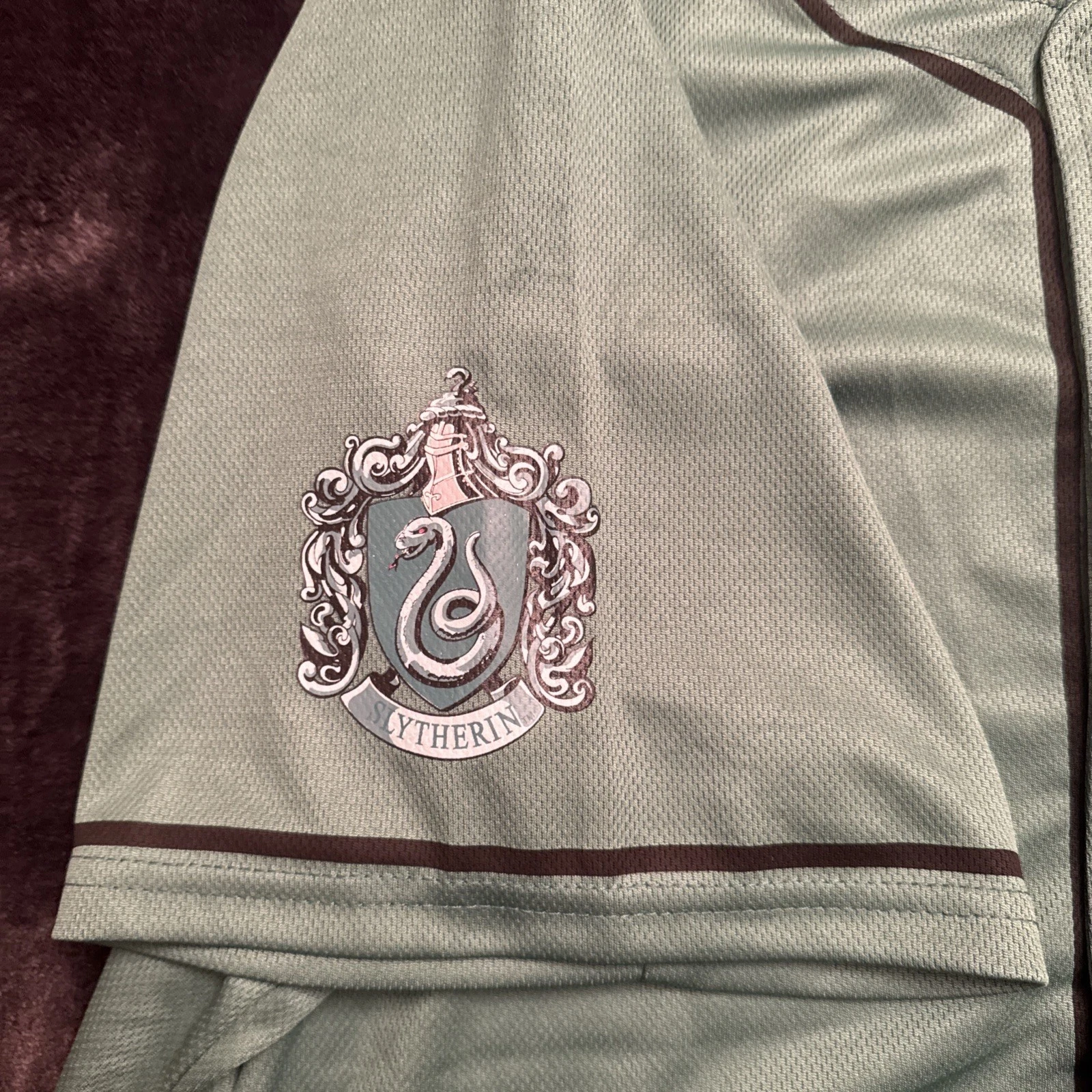 Washington Nationals 2024 Harry Potter Jersey SGA Slytherin Hogwarts