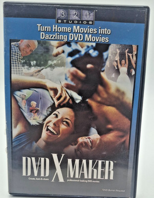 Open DVD X maker software (Turn home movies on DVD)
