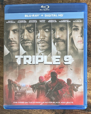 Triple 9 Blu-Ray Movie Casey Affleck Kate Winslet F9163