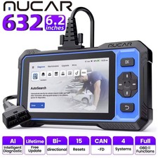 Mucar 632 Engine Abs Srs Sas Bidirectional Obd2 Scanner Car Diagnostic Tool Mucar 632 Engine Abs Srs Sas Bidirectional Obd2 Scanner Car Diagnostic Tool
