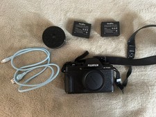 Fujifilm X-T100 24.2MP Mirrorless Digital Camera Body, Retropia Lens F/11 32mm