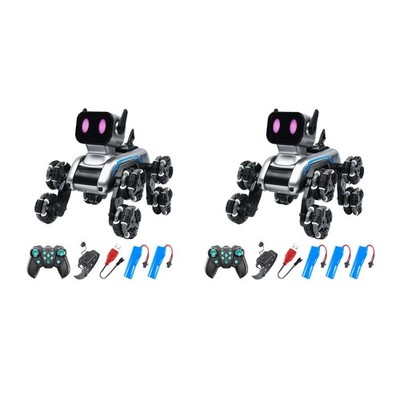 Smart Robot Dog Wiederaufladbares Stunting Hundespielzeug Interaktives Elektrisches Hundespielzeug RC