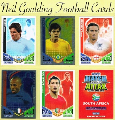 Topps Match Attax   England / WM 2010   Fußball Karten #1 bis #249