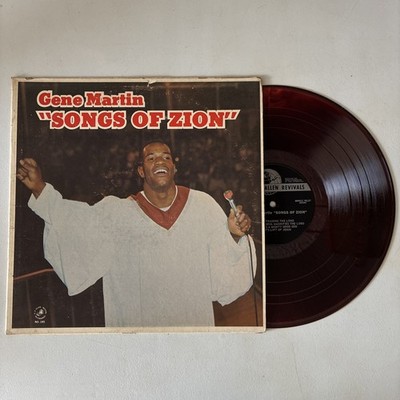 Gene Martin - Songs Of Zion LP A.A. Allen Revivals No. 185 Miracle Valley